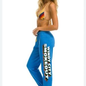 AN WINDY CITY SMOKEOUT 2025 UNISEX SWEATPANTS - OCEAN